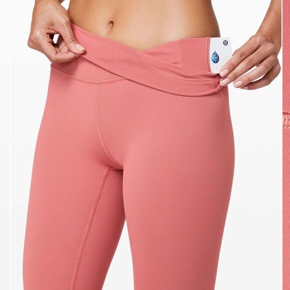New LULULEMON High Rise HR Wunder Under Tight FLux Rustic Coral RUSC 8 - Picture 4 of 5